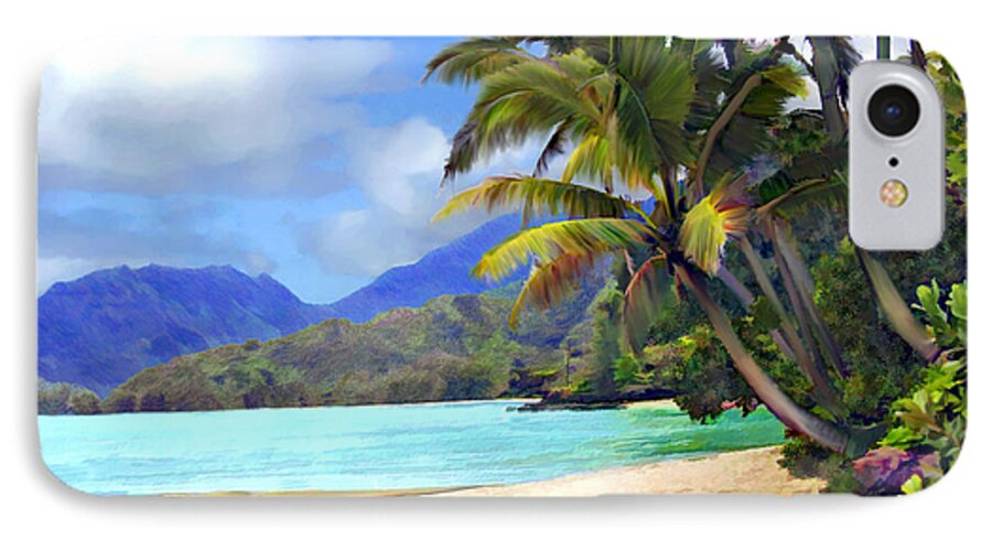 Hawaii iPhone 7 Case featuring the photograph View from Waicocos by Kurt Van Wagner