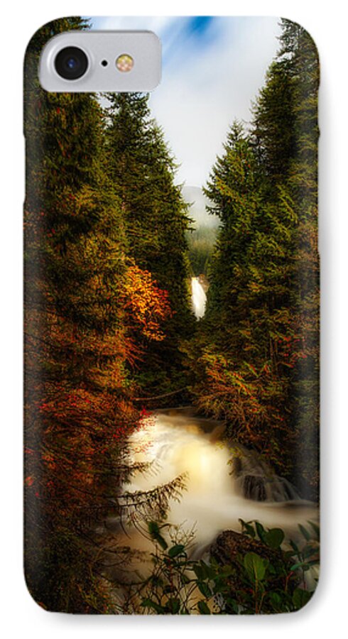 Wallace Falls State Park iPhone 7 Case featuring the photograph Wallace Fall North Fork by James Heckt