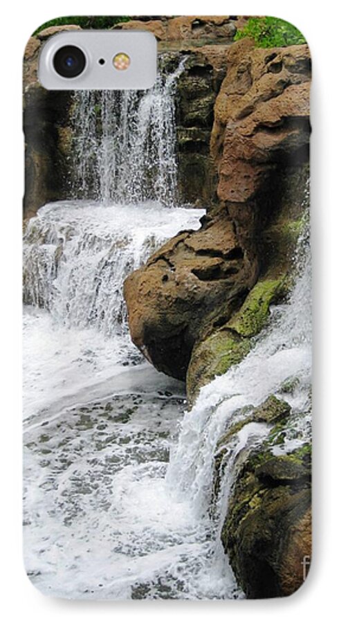 Water iPhone 7 Case featuring the photograph Water Fall by Judy Palkimas