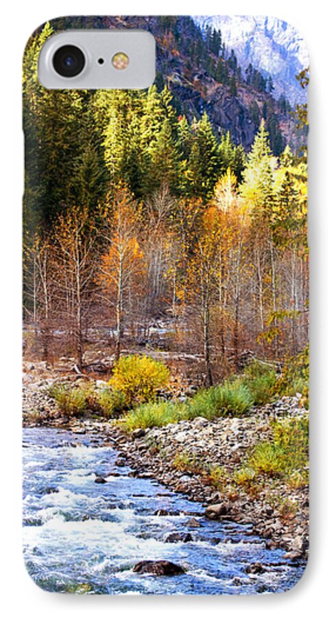 Wenatchee River iPhone 7 Case featuring the photograph Wenatchee River - Leavenworth - Washington by Marie Jamieson