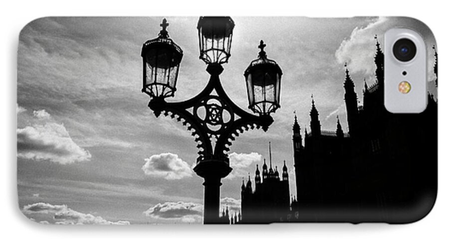 London iPhone 7 Case featuring the photograph Westminster Silhouette by Matt Malloy