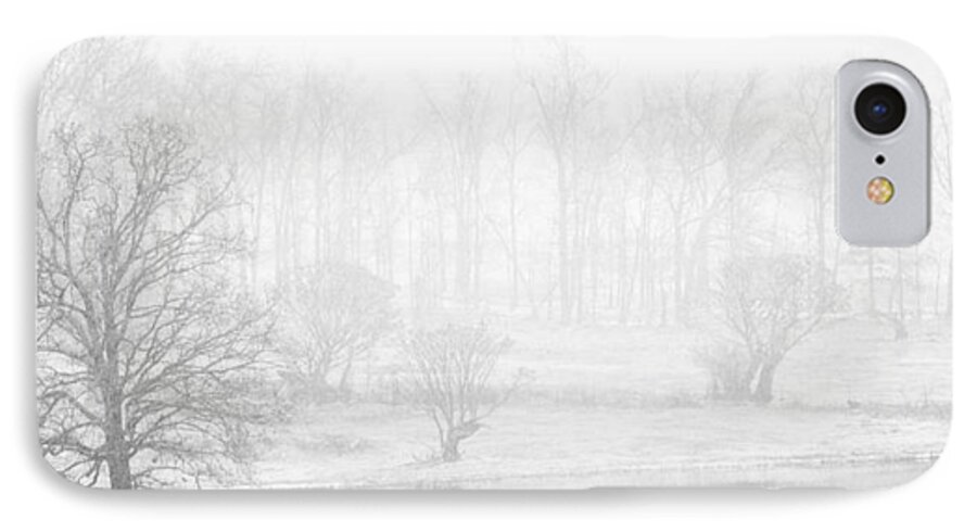 Winter Snow iPhone 7 Case featuring the photograph White Out II by David Waldrop