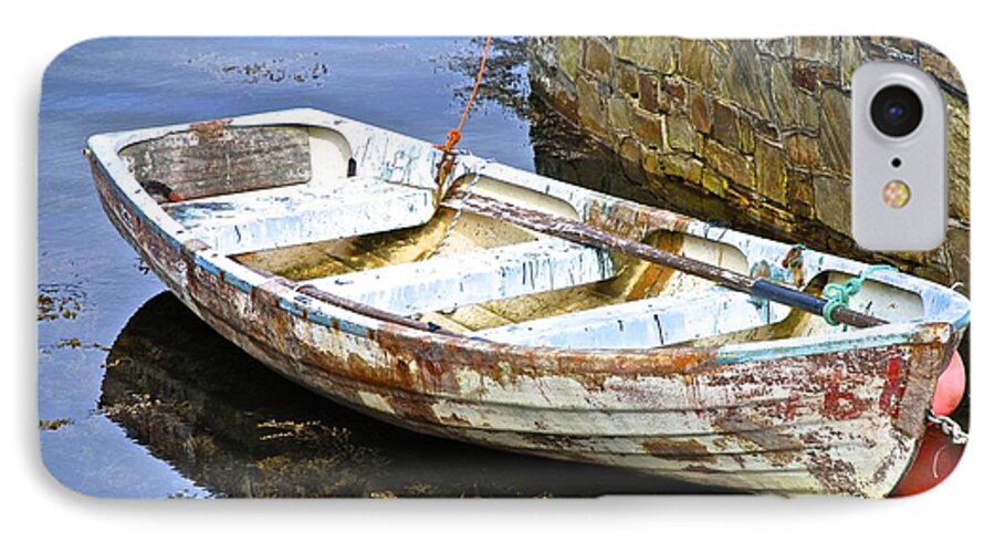 Skiff iPhone 7 Case featuring the photograph Who Needs Paint by Norma Brock