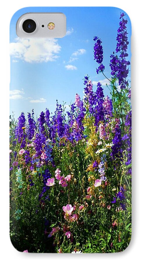 Wildflowers iPhone 7 Case featuring the photograph Wildflowers #9 by Robert ONeil