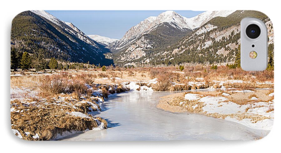 Colorado iPhone 7 Case featuring the photograph Winter at Horseshoe Park in Rocky Mountain National Park by Fred Stearns