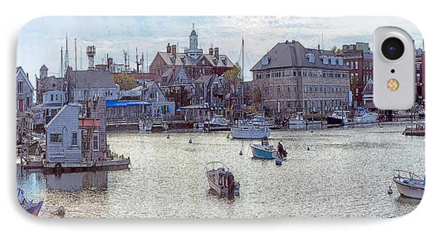 Woods Hole iPhone 7 Case featuring the photograph Woods Hole Harbor by Constantine Gregory