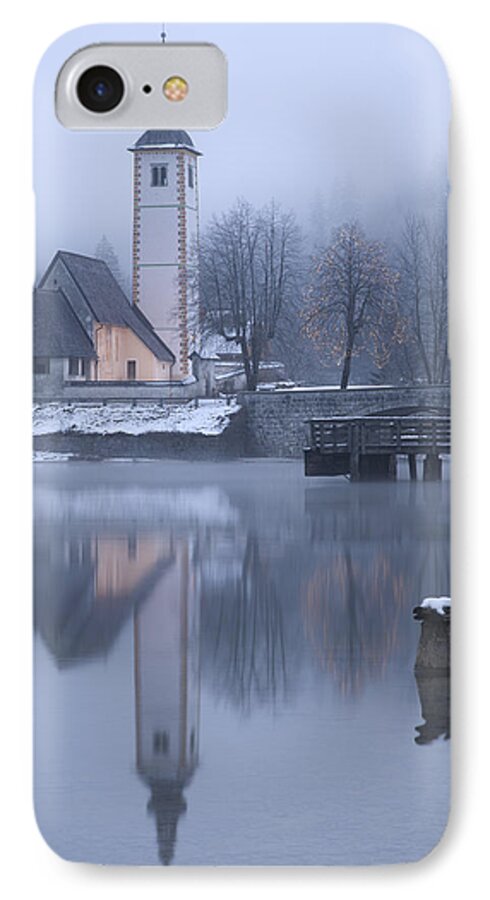 Bohinj iPhone 7 Case featuring the photograph First dawn #1 by Ian Middleton