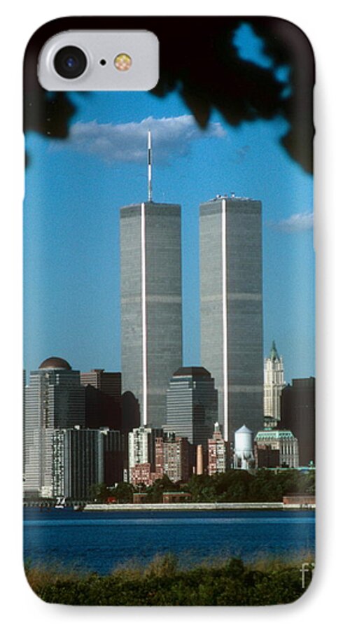 Wtc iPhone 7 Case featuring the photograph View From Liberty State Park #2 by Mark Gilman