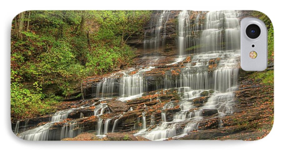 Waterfall iPhone 7 Case featuring the photograph Pearson's Falls - Summer by Doug McPherson