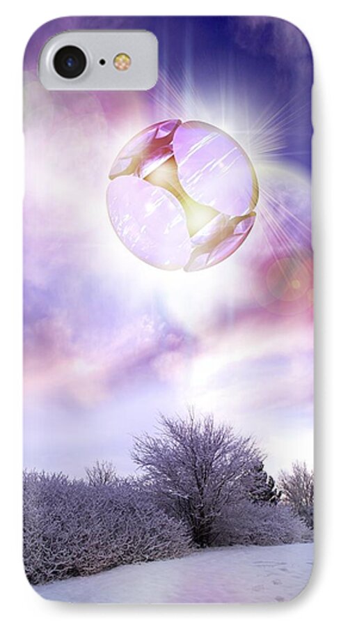 Equipment iPhone 7 Case featuring the photograph Ufo, Artwork #5 by Victor Habbick Visions