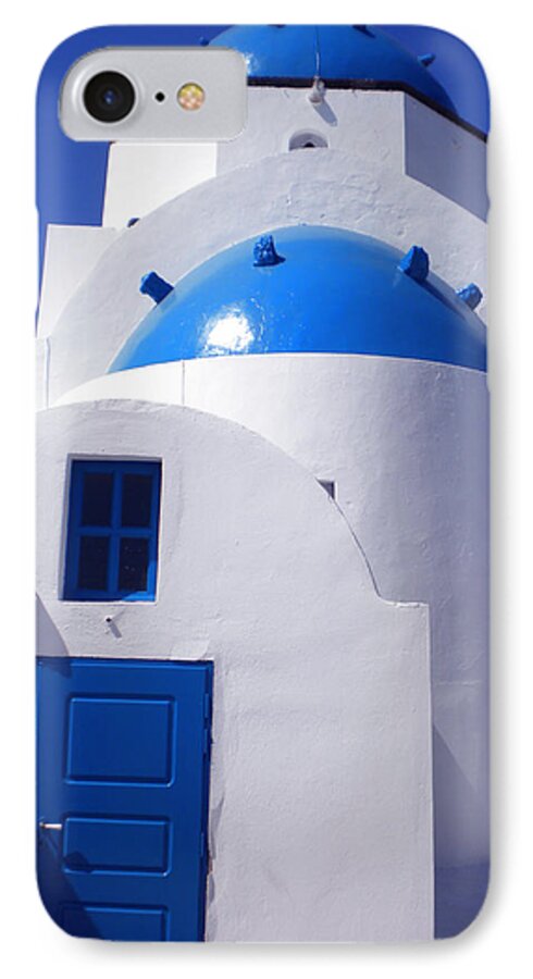 Coletteguggenheim iPhone 7 Case featuring the photograph Santorini Greece #6 by Colette V Hera Guggenheim
