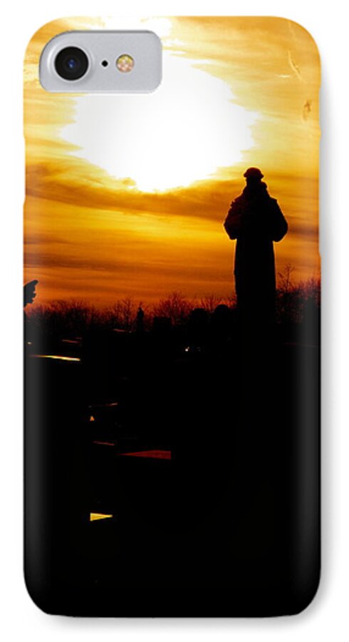 Landscape iPhone 7 Case featuring the photograph Angel's in the Sky by Joe Burns