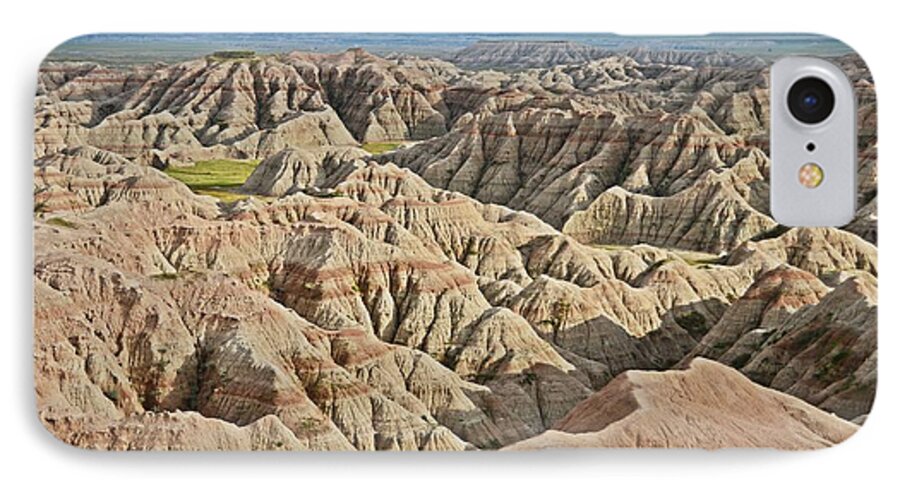 Badlands National Park iPhone 7 Case featuring the photograph Badlands by Cassie Marie Photography
