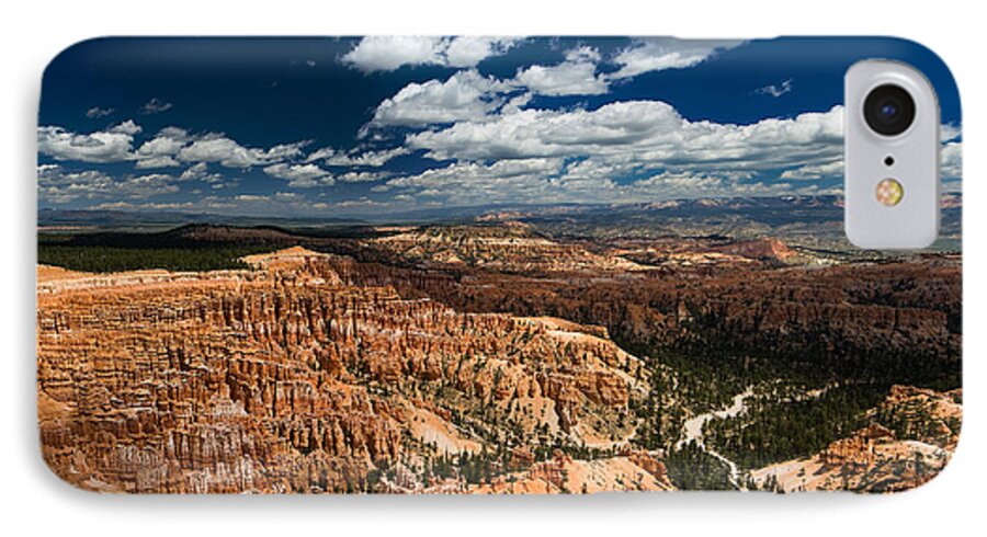 Bryce iPhone 7 Case featuring the photograph Bryce Canyon Ampitheater by Larry Carr