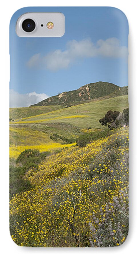 Hillside iPhone 7 Case featuring the photograph California Hillside View I by Kathleen Grace