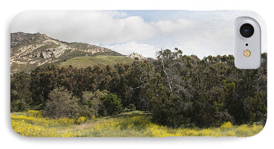 California iPhone 7 Case featuring the photograph California Hillside View III by Kathleen Grace
