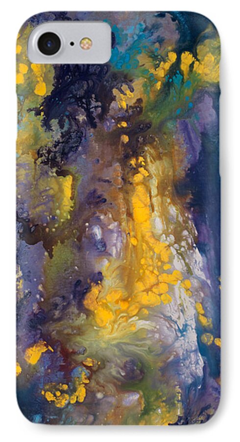 Cascade iPhone 7 Case featuring the painting Cascade by Marc Dmytryshyn