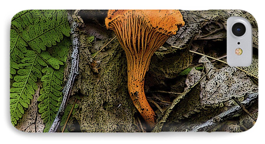 Nature iPhone 7 Case featuring the photograph Chanterelle by Michael Friedman