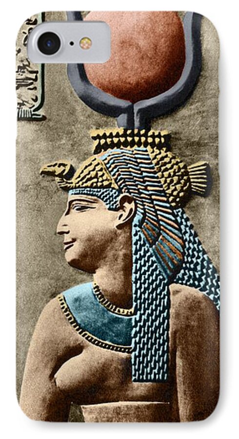 Cartouche iPhone 7 Case featuring the photograph Cleopatra Vii by Sheila Terry
