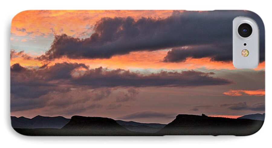 Stormy Sky iPhone 7 Case featuring the photograph Conflicting Cloud Covers by Patricia Haynes