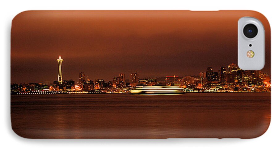 Ferry iPhone 7 Case featuring the photograph Daybreak Ferry by Michael Merry