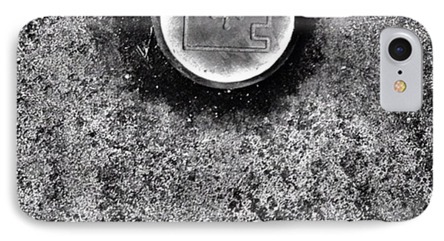 Blackandwhite iPhone 7 Case featuring the photograph #detail #journey #texture #bnw by Ritchie Garrod