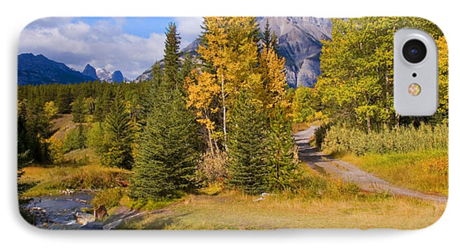 Fall iPhone 7 Case featuring the photograph Fall in Banff National Park by Bob and Nancy Kendrick