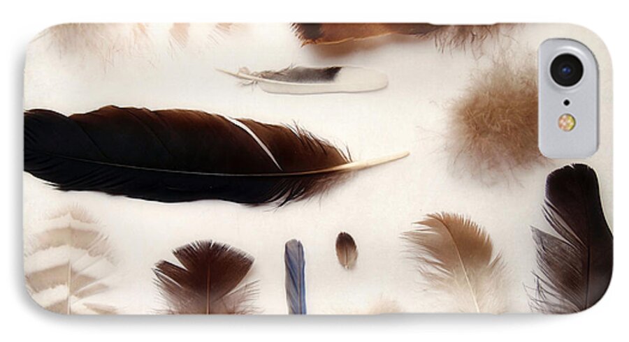 Feathers iPhone 7 Case featuring the photograph Finding Feathers by Angie Rea