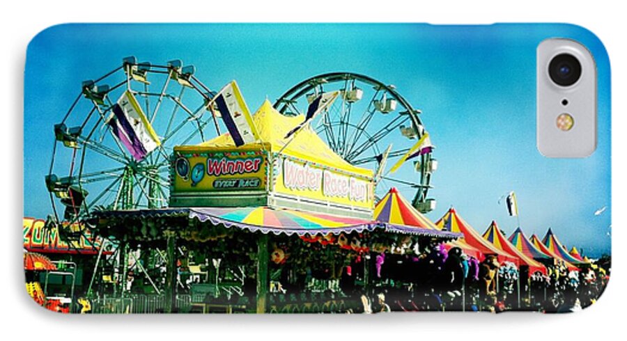 Fair iPhone 7 Case featuring the photograph Fun at the fair by Nina Prommer