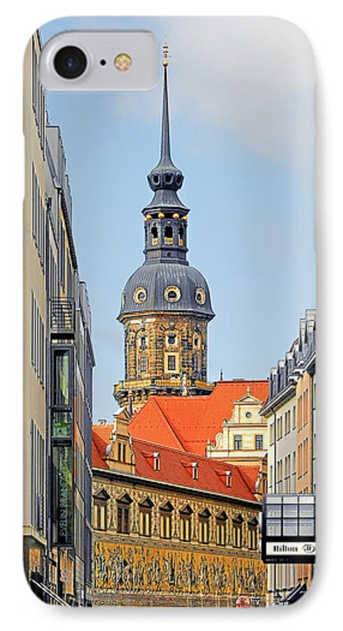 Germany iPhone 7 Case featuring the photograph Hausmannsturm - Lookout of a castle with stunning views by Alexandra Till
