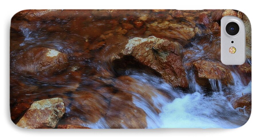 Garnett Jaeger iPhone 7 Case featuring the photograph Lake Shasta waterfall by Garnett Jaeger