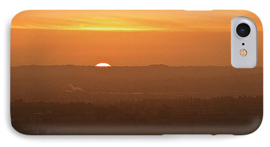 Sunrise iPhone 7 Case featuring the photograph Leicestershire sunrise by Linsey Williams