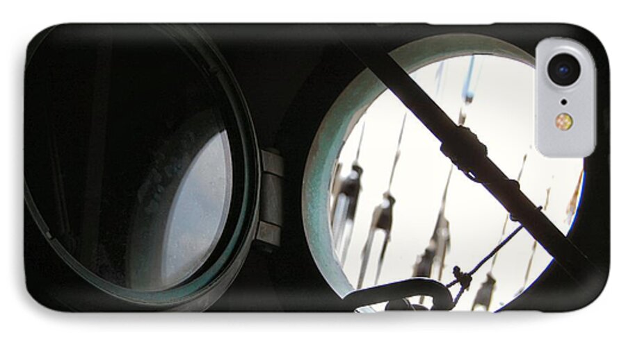 Porthole iPhone 7 Case featuring the photograph Looking Oceanside by Anjanette Douglas