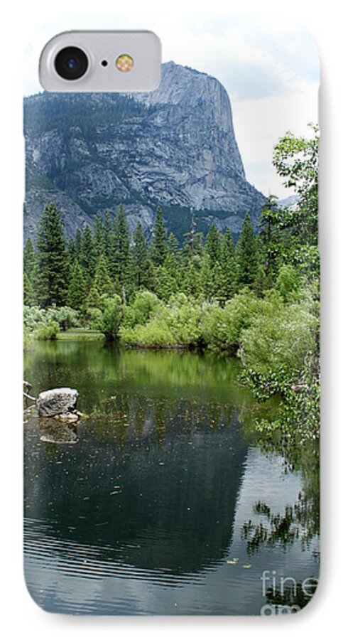 Yosemite iPhone 7 Case featuring the photograph Mirror Lake by Henrik Lehnerer
