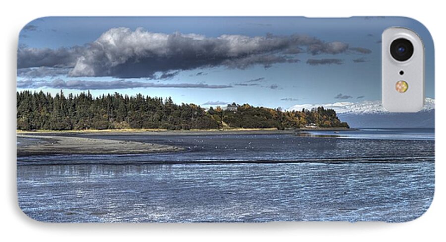 Mud Bay iPhone 7 Case featuring the photograph Mud Bay by Michele Cornelius