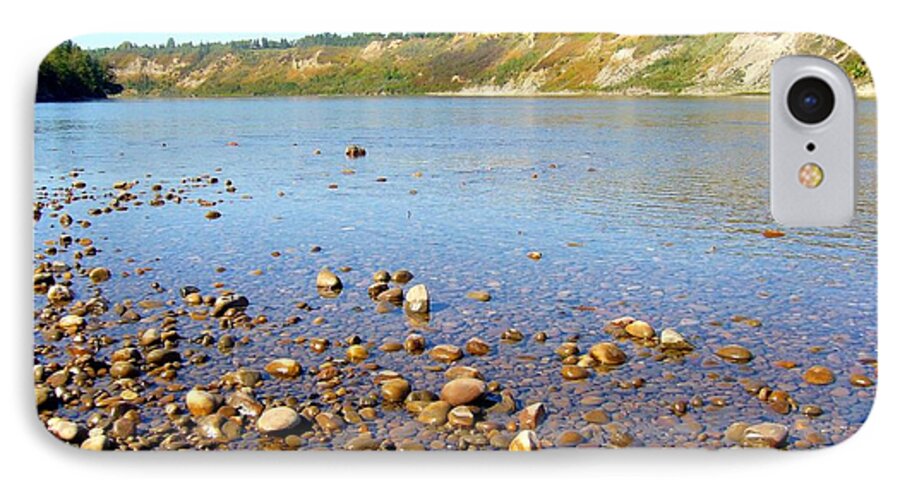 North Saskatchewan River iPhone 7 Case featuring the photograph North Saskatchewan River by Jim Sauchyn