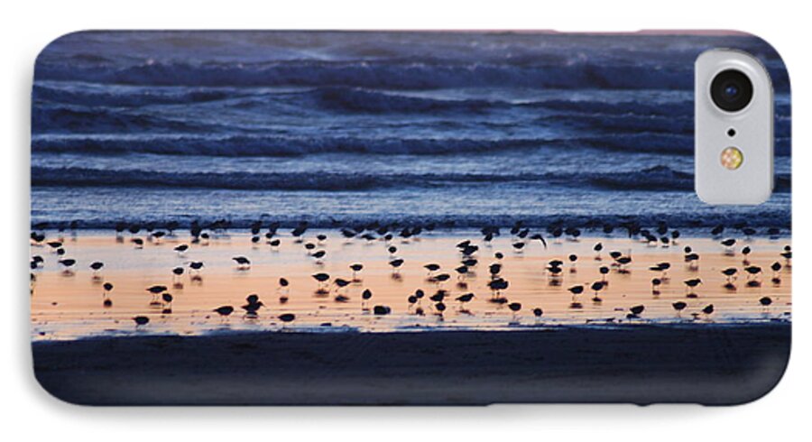 Sunset iPhone 7 Case featuring the photograph Ocean Sunset by Michael Merry
