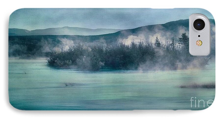 Yukon River iPhone 7 Case featuring the photograph River Song by Priska Wettstein