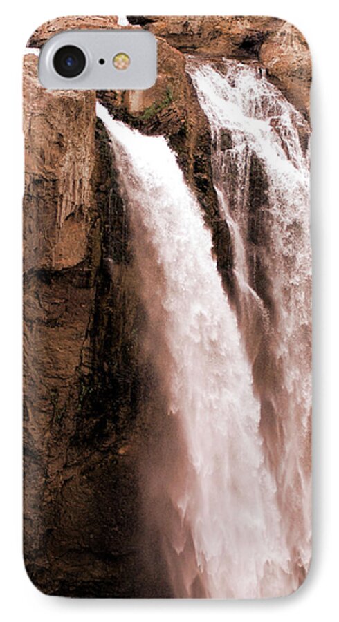 Snoqualmie iPhone 7 Case featuring the photograph Snoqualmie Falls by Michael Merry