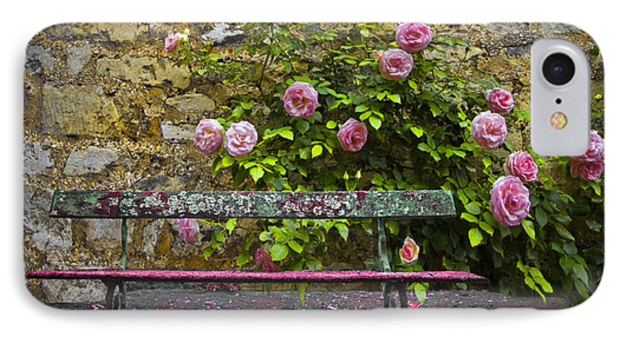 Austria iPhone 7 Case featuring the photograph Stop and Smell the Roses by Debra and Dave Vanderlaan