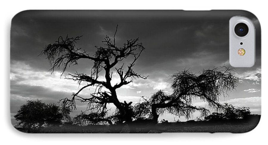 Storm iPhone 7 Case featuring the photograph Storm clouds. by Arik Baltinester