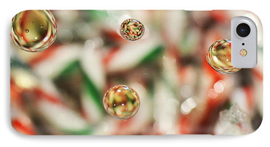 Droplets iPhone 7 Case featuring the photograph Sugar on Canes by Traci Cottingham