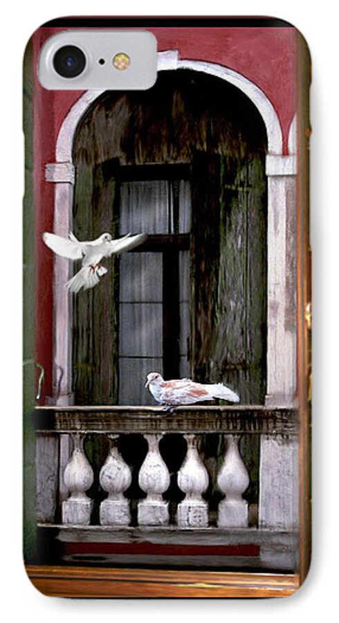 Venice iPhone 7 Case featuring the photograph Venice Window by Diana Haronis