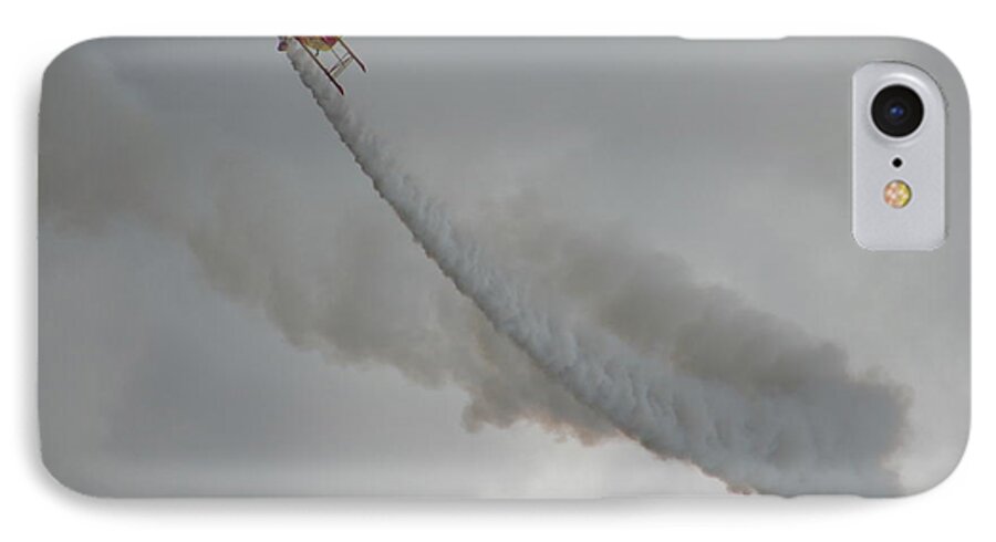 Bi Plane iPhone 7 Case featuring the photograph Wing Walker by Randy J Heath