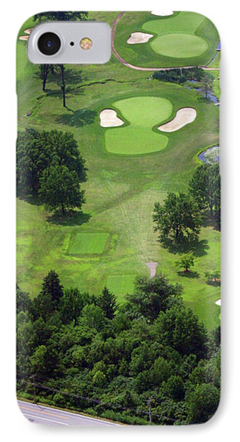 398 Stenton Avenue Plymouth Meeting Pa 19462-1243 iPhone 7 Case featuring the photograph 17th Hole Sunnybrook Golf Club by Duncan Pearson