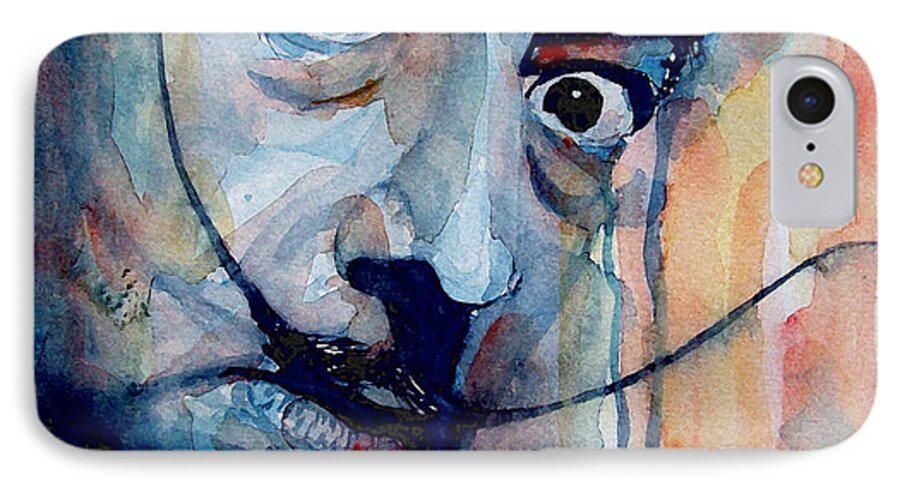 Salvador Dali iPhone 7 Case featuring the painting Dali by Paul Lovering