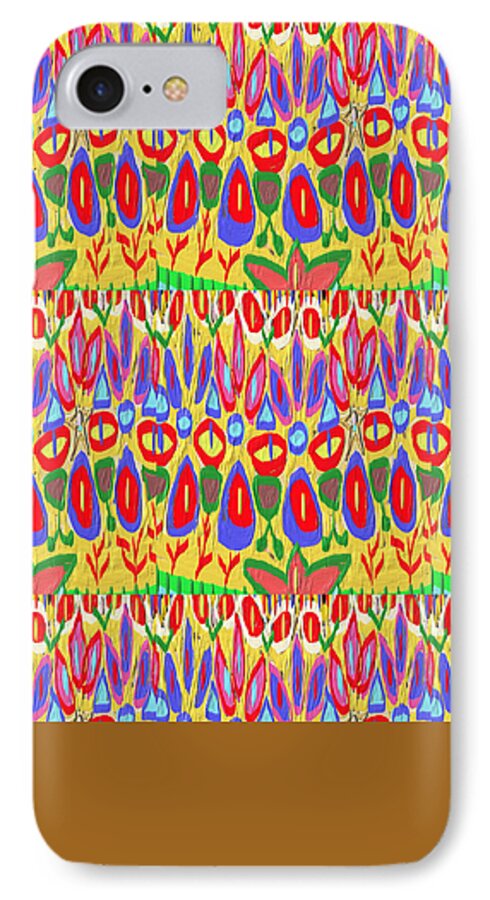 Happy iPhone 7 Case featuring the painting Happy Celebrations Abstract Acrylic Painting FineArt from NavinJoshi at FineArtAmerica.com these gra #2 by Navin Joshi