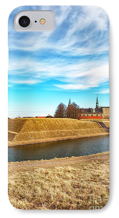 Denmark iPhone 7 Case featuring the photograph Kronborg Castle in Helsingor #1 by Antony McAulay