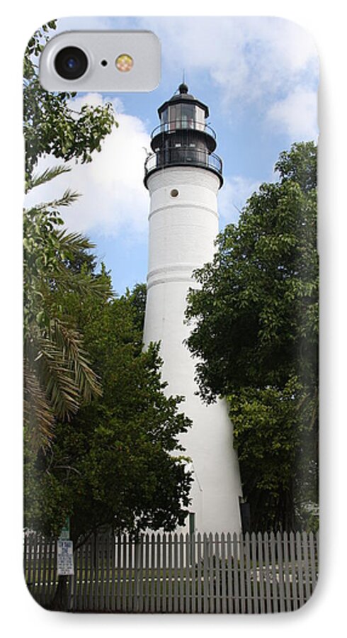 Ligthouse iPhone 7 Case featuring the photograph Lighthouse - Key West by Christiane Schulze Art And Photography