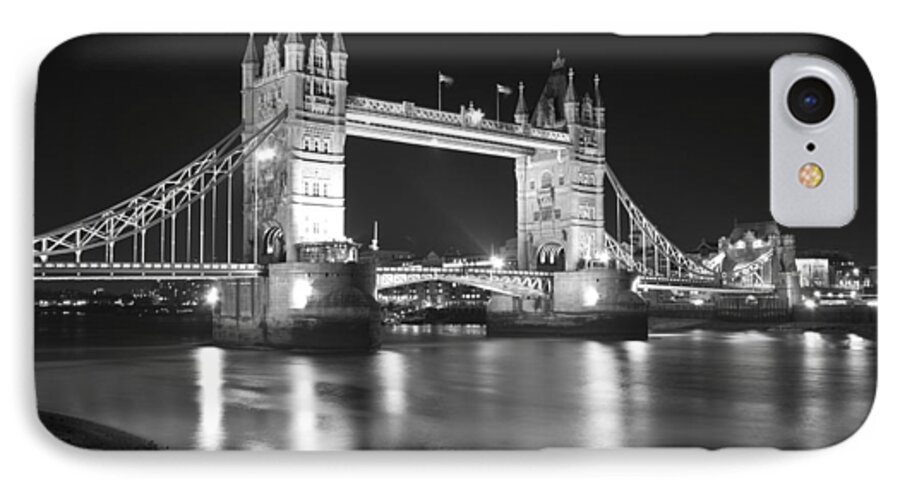 Tower Bridge iPhone 7 Case featuring the photograph Tower Bridge on the Thames London #1 by David French